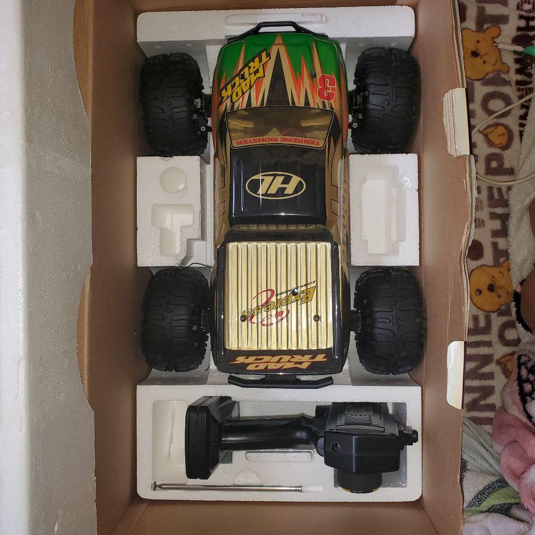 1/10 4WD モンスタートラック　ラジコン　田宮充電器　セット
