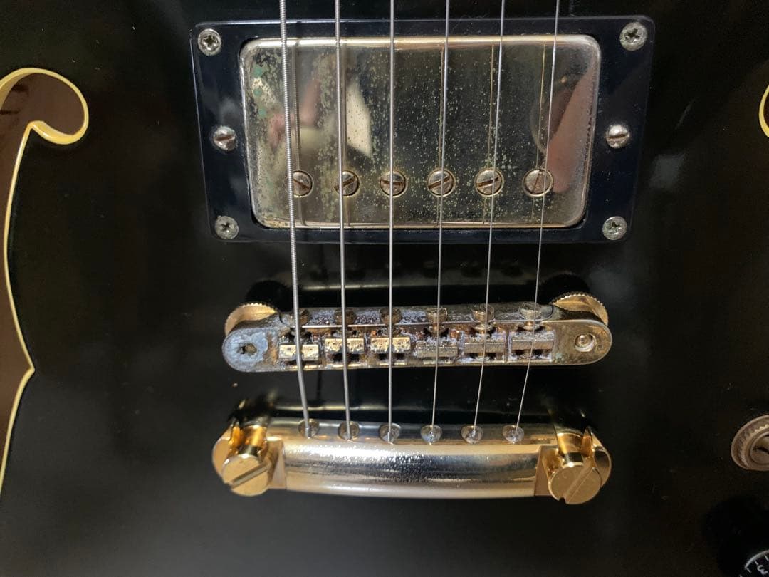 エドワーズ セミアコ E-SA-138 LTC 2009 中古　交換用ブリッジ付