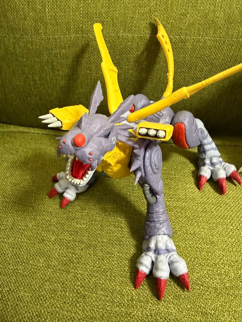 一番くじ　ウォーグレイモン メタルガルルモンフィギュアセット　箱無し
