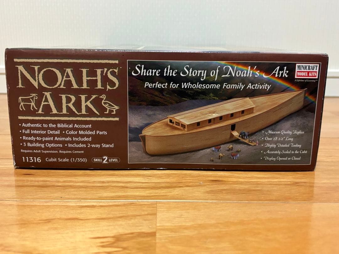 ミニクラフト 1/350 Noah's Ark ノアの方舟 プラモデル 未組立