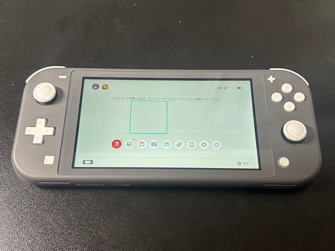 【状態良・完品】Nintendo Switch Lite グレー 本体