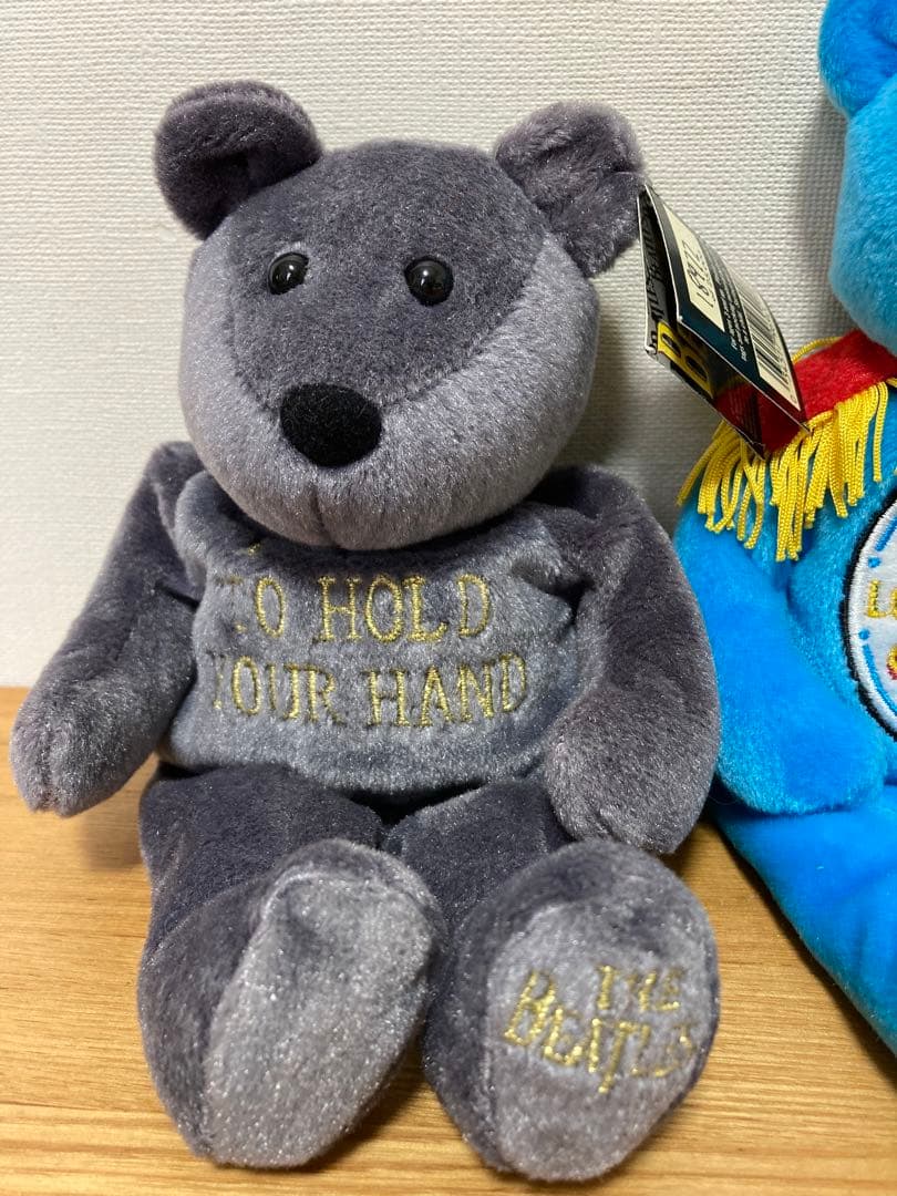 ビートルズ　テディベア　プロモ付き5体セット　 Beanie Bears