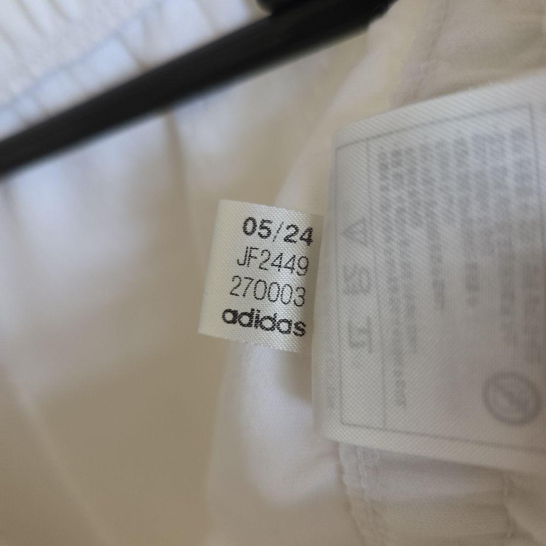 adidas　パーカーセットアップ Lサイズ　ホワイト/ブラック