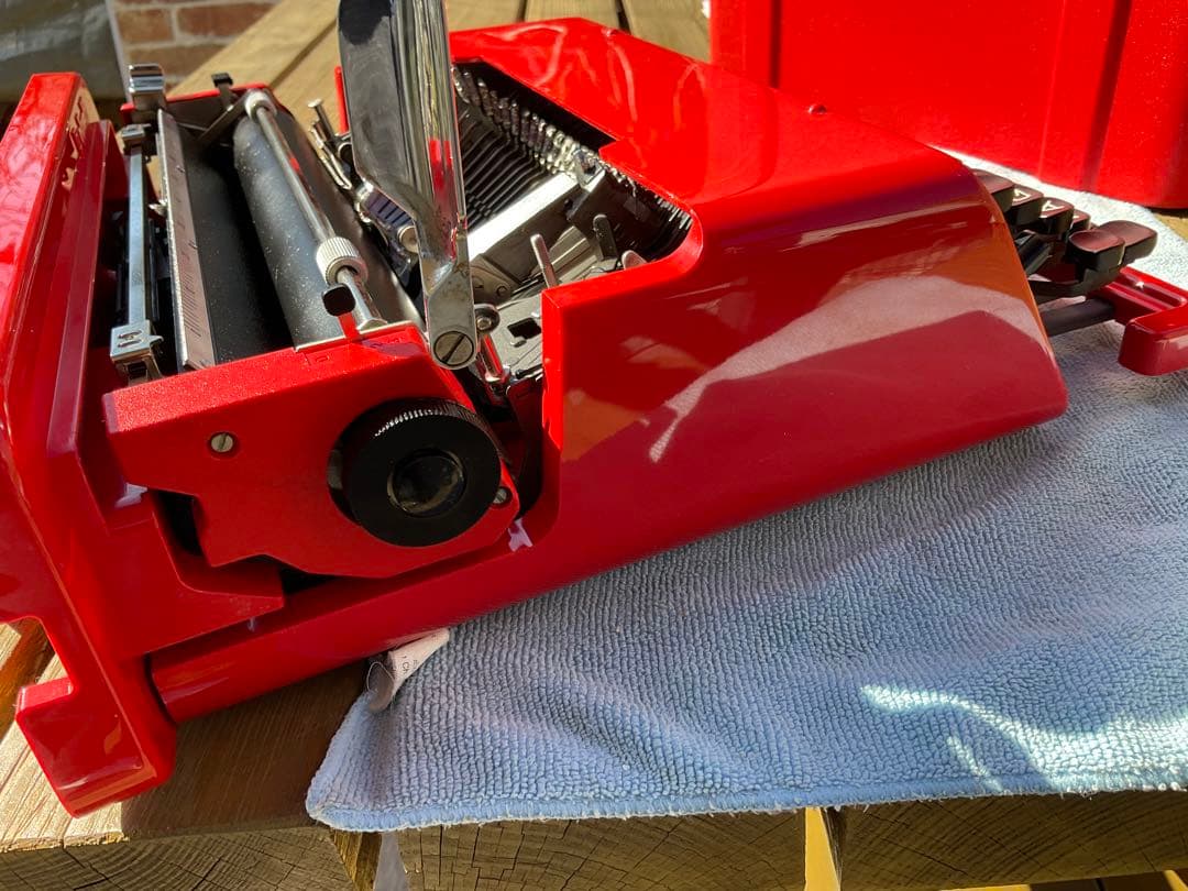 olivetti valentine 整備済　完動品　中古品　超綺麗