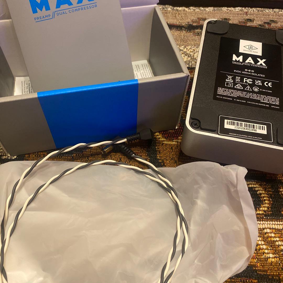 UAFX Max オヤイデDCケーブル付き