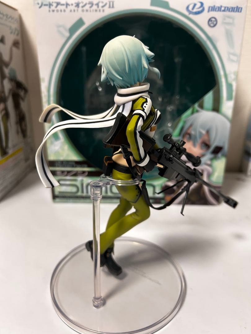 ソードアートオンライン シノン フィギュア2体セット アクアマリン プラテアード