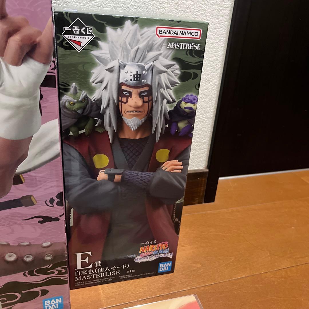 アキ　一番くじ　ナルト　Ａ賞〜Ｅ賞フィギュアセット