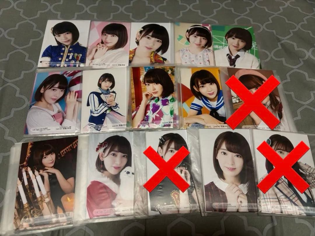 宮脇咲良　個別生写真