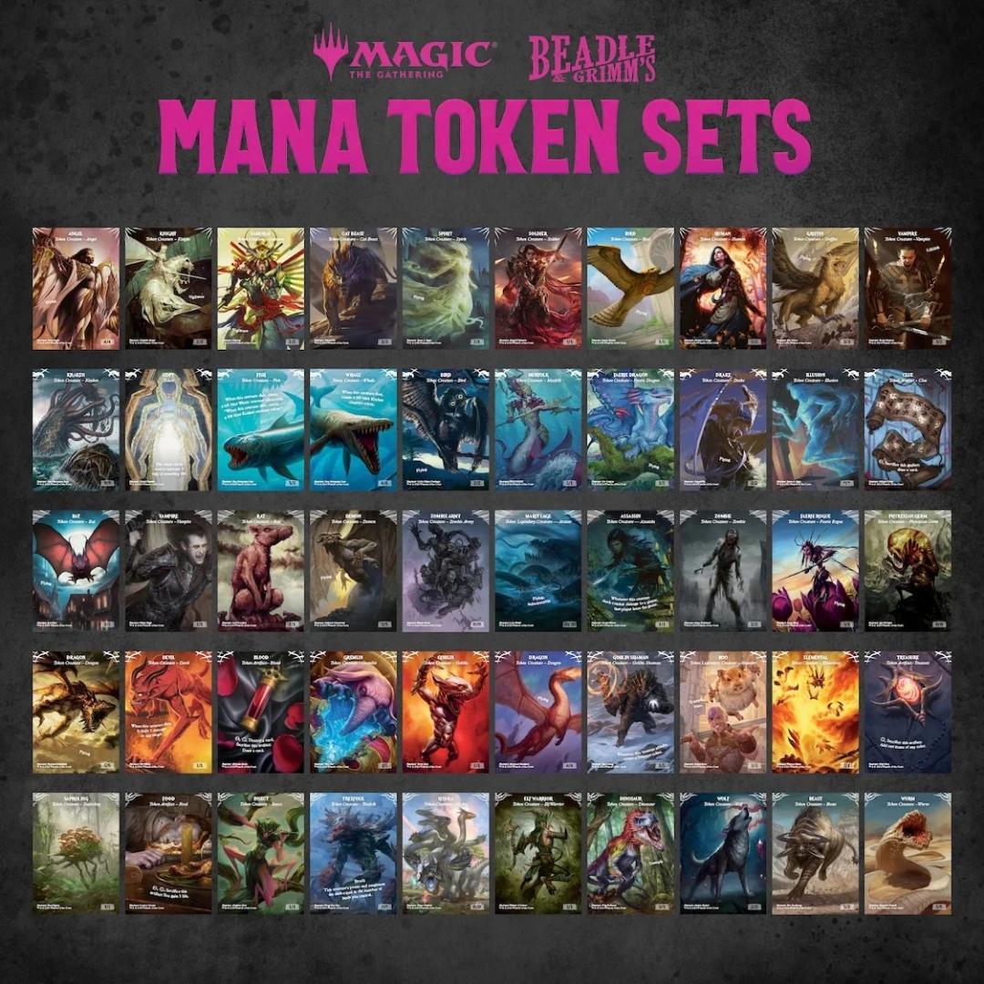 MTG マナトークンセット 5種 BEADLE & GRIMM’S　未開封