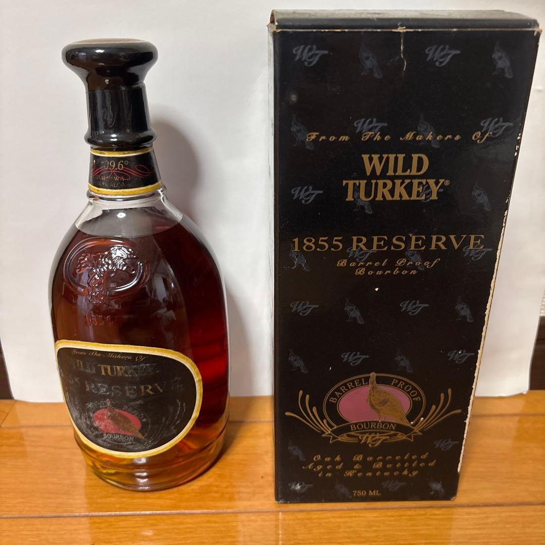 ジ*ル様 ワイルドターキー 1855 リザーブ バーボン ウイスキー　750ml