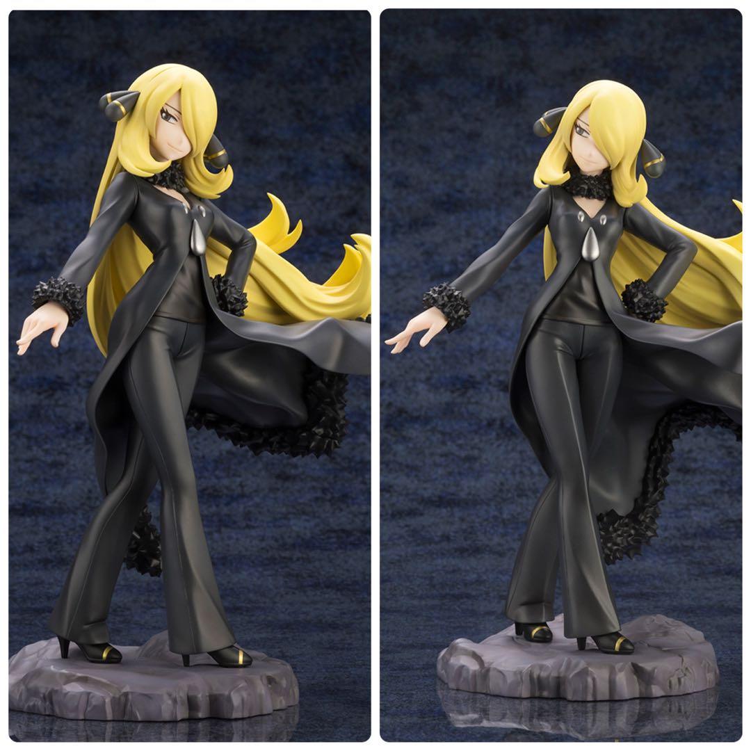 ポケモン ARTFX J シロナ with ガブリアス 色紙付き/コトブキヤ