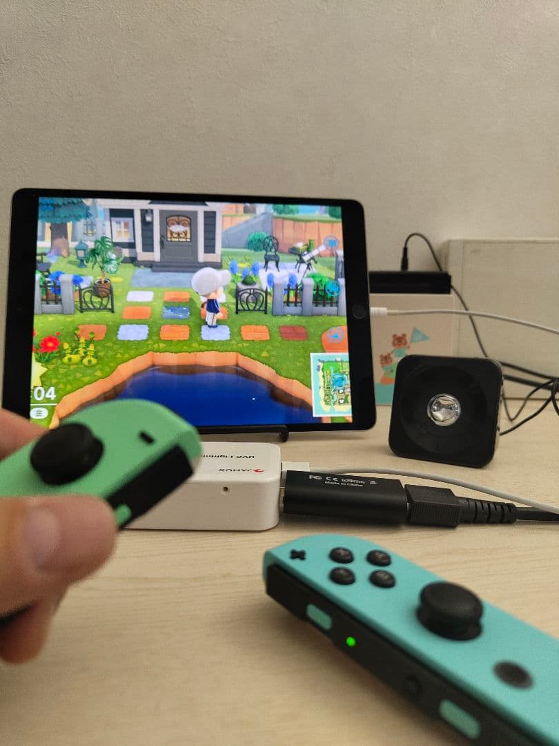 iPad、iPadminiをSwitchのモニターにHDMIキャプチャ付き即使用