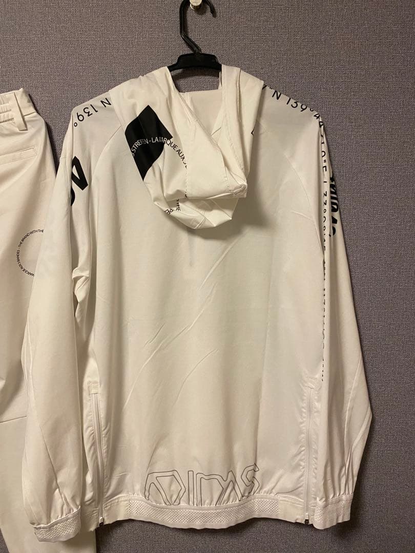 adidas 50LF ホワイト フーディ パンツ セット