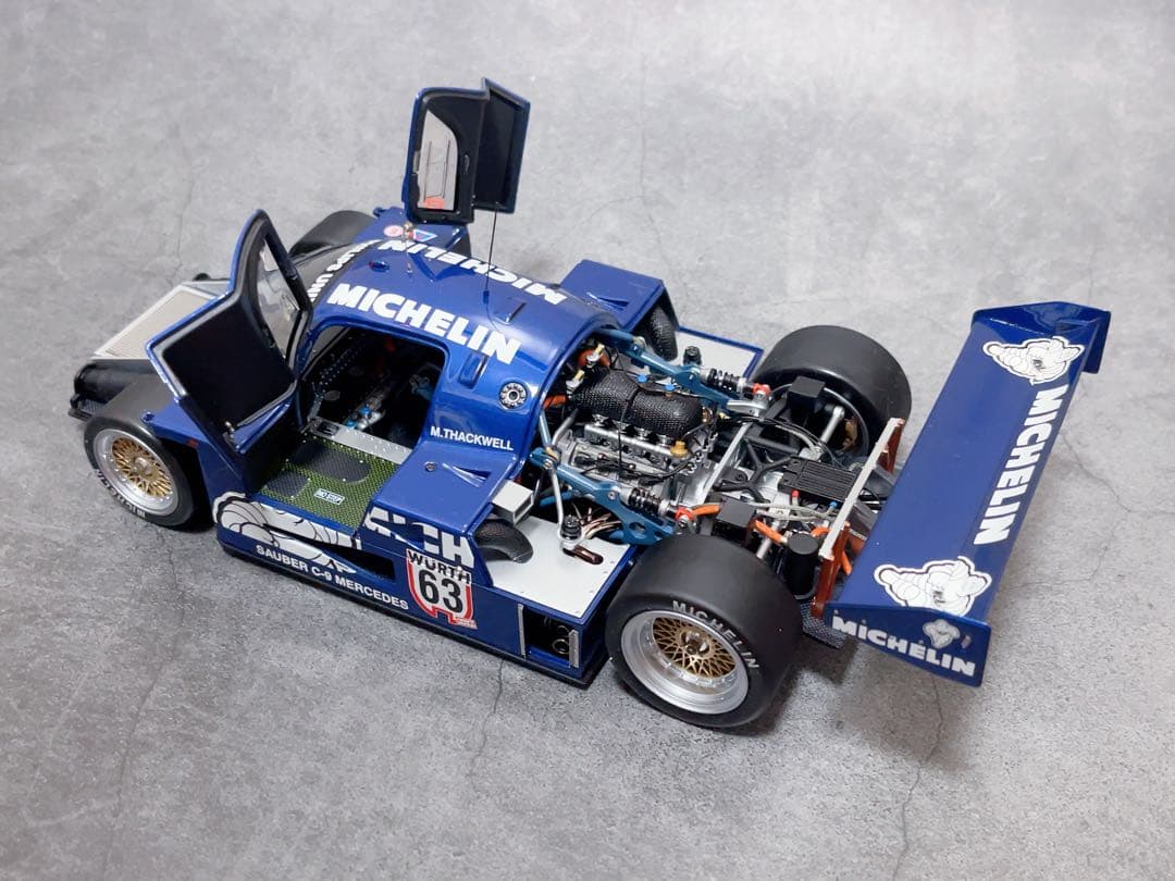エグゾト 1/18 1987 ザウバー メルセデス ベンツ C9