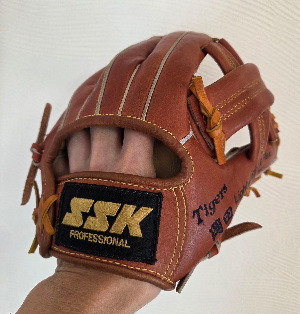 SSK プロフェッショナルモデル 阪神タイガース 岡田彰布刺繍入り