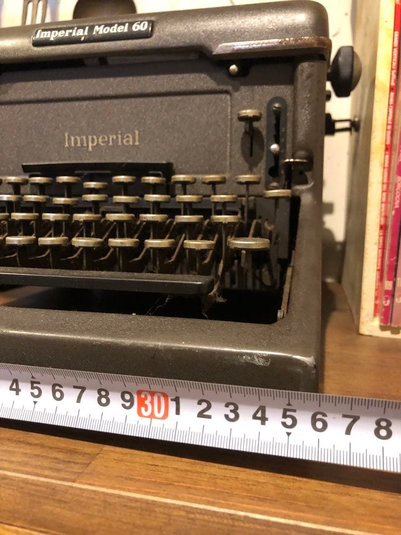 希少品❗️イギリス製　インペリアル　タイプライター　モデル60 アンティーク