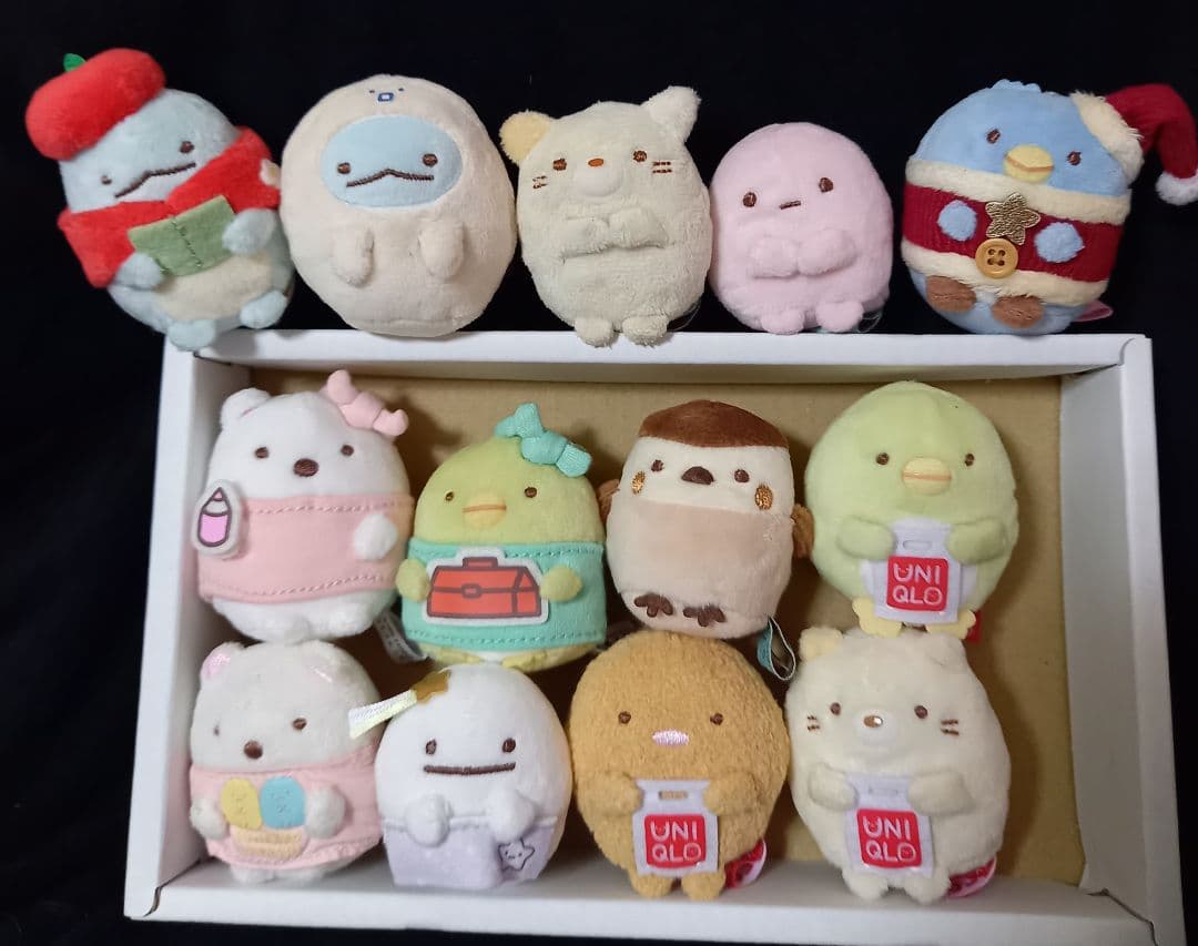 すみっコぐらし てのりぬいぐるみ マスコット グッズ 25点まとめ売り