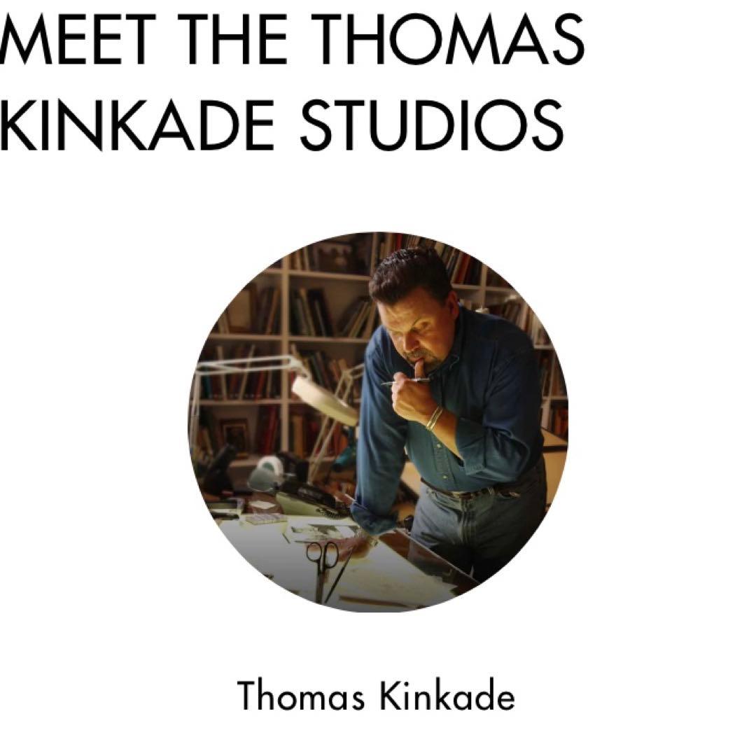 Thomas Kinkade作品　美女と野獣　2023年クリスマス限定作品　新品