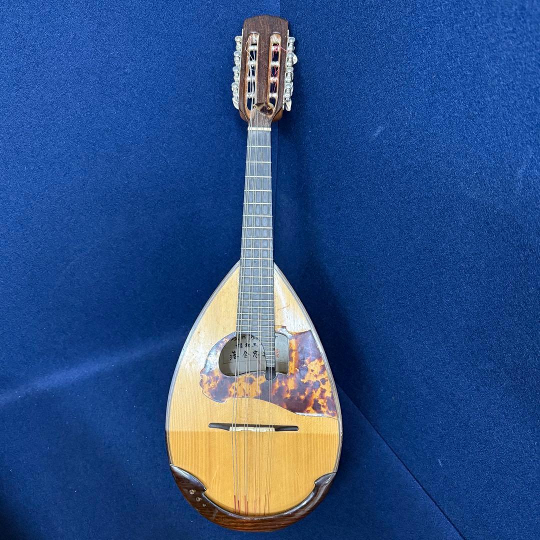 マンドリン 落合忠男 1975年 昭和50年 弦楽器 ハードケース付き