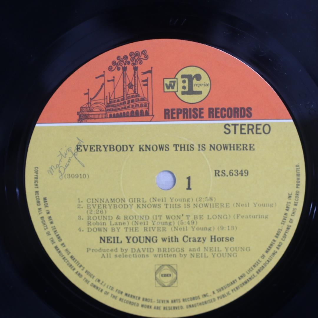 NZ盤LP Neil Young with Crazy Horse ニールヤング