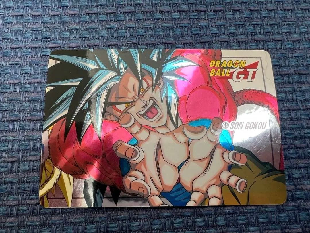 【早い者勝ち】ドラゴンボールGT孫悟空　2枚&サイヤ人4悟空【当時品】