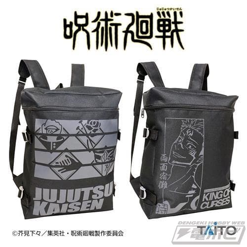 【2種12個セット】呪術廻戦 バックパック リュックサック 虎杖悠仁 両面宿儺
