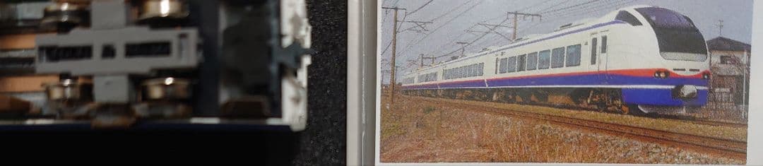 E653系 1100番台 しらゆき クーラーカバー交換後 密連付 色入れ仕上品