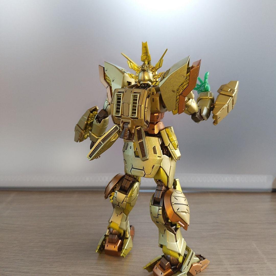 RG シャイニングガンダムゴールドカラー 全塗装完成