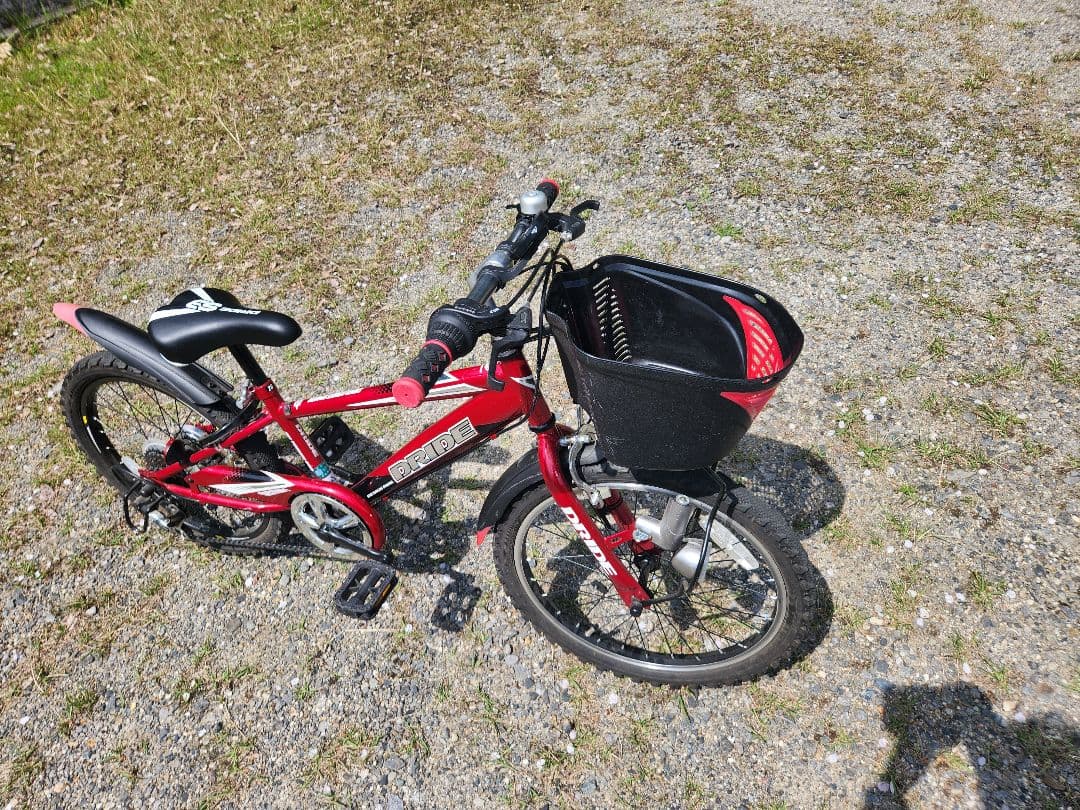 サイクルベース　あさひ DRIDE ドライド　子供用自転車 赤　20インチ