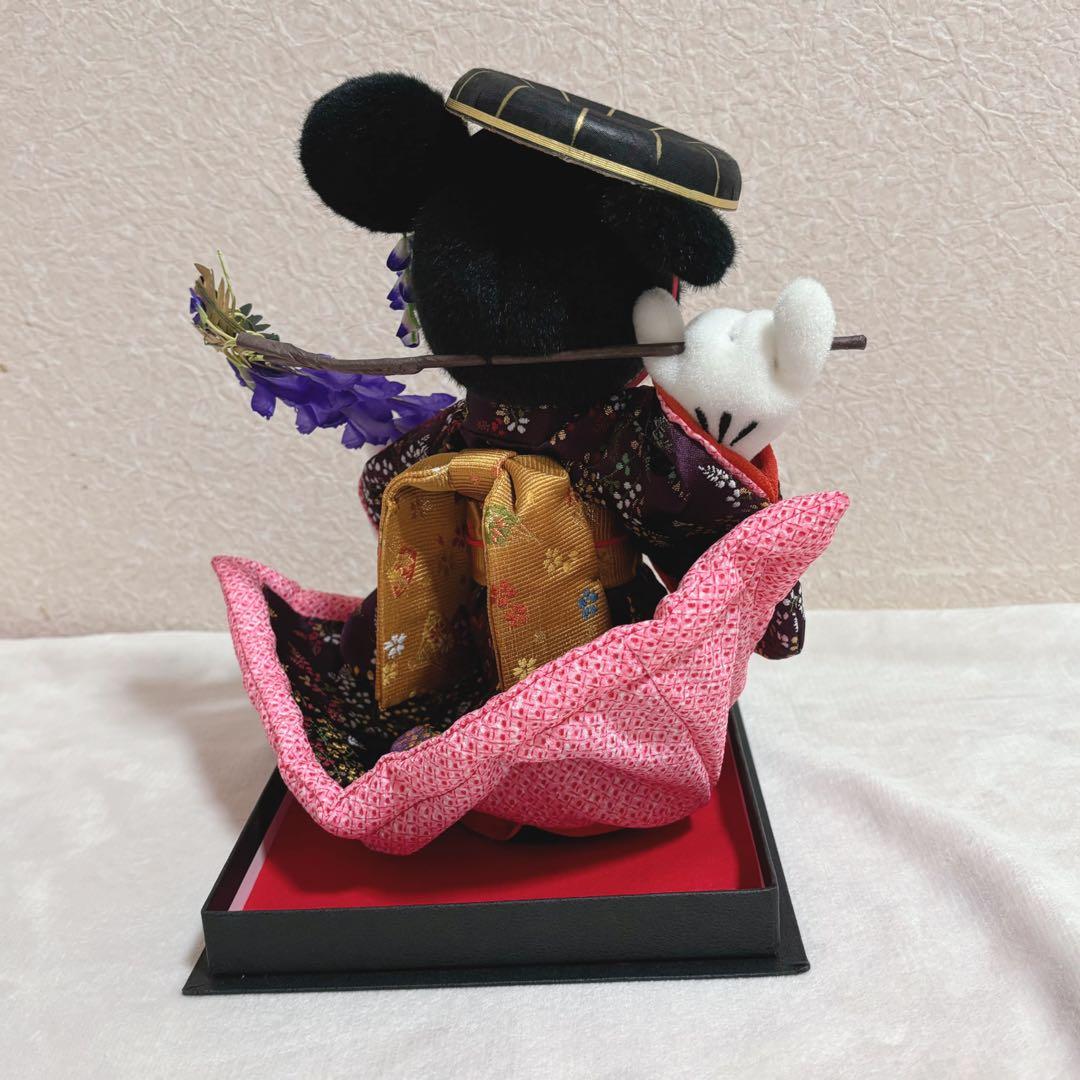 【激レア！入手困難品】ミニーマウス 藤娘　ぬいぐるみ