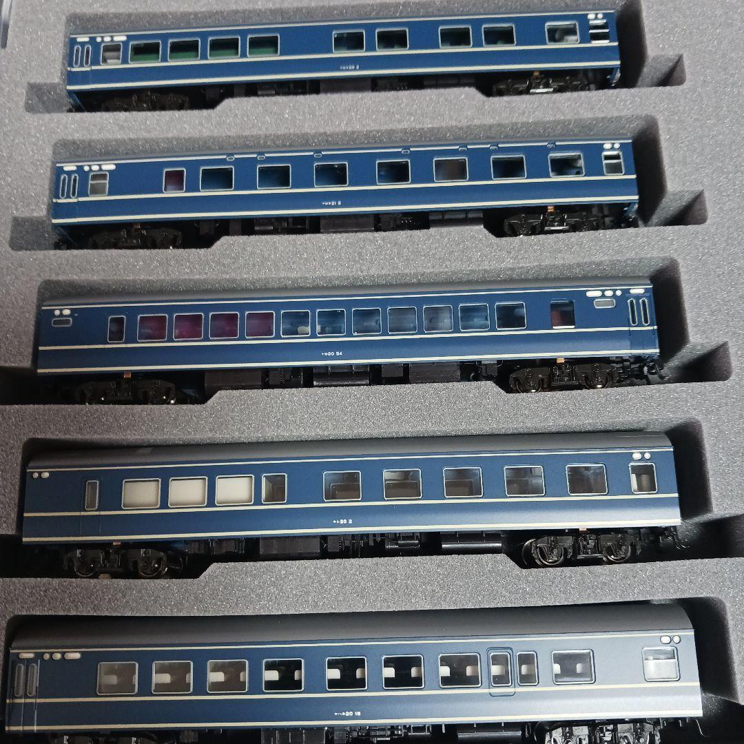KATO　10-1725　20系客車　寝台特急　あさかぜ　初期編成　8両基本S
