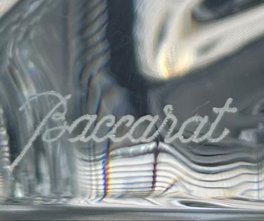 BACCARATバカラ /※2.1kg 27cm 大型 オブジェ　　ライオン