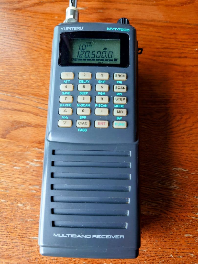 YUPITERU　MVT-7200 受信機 メモリコンデンサ交換済 程度良