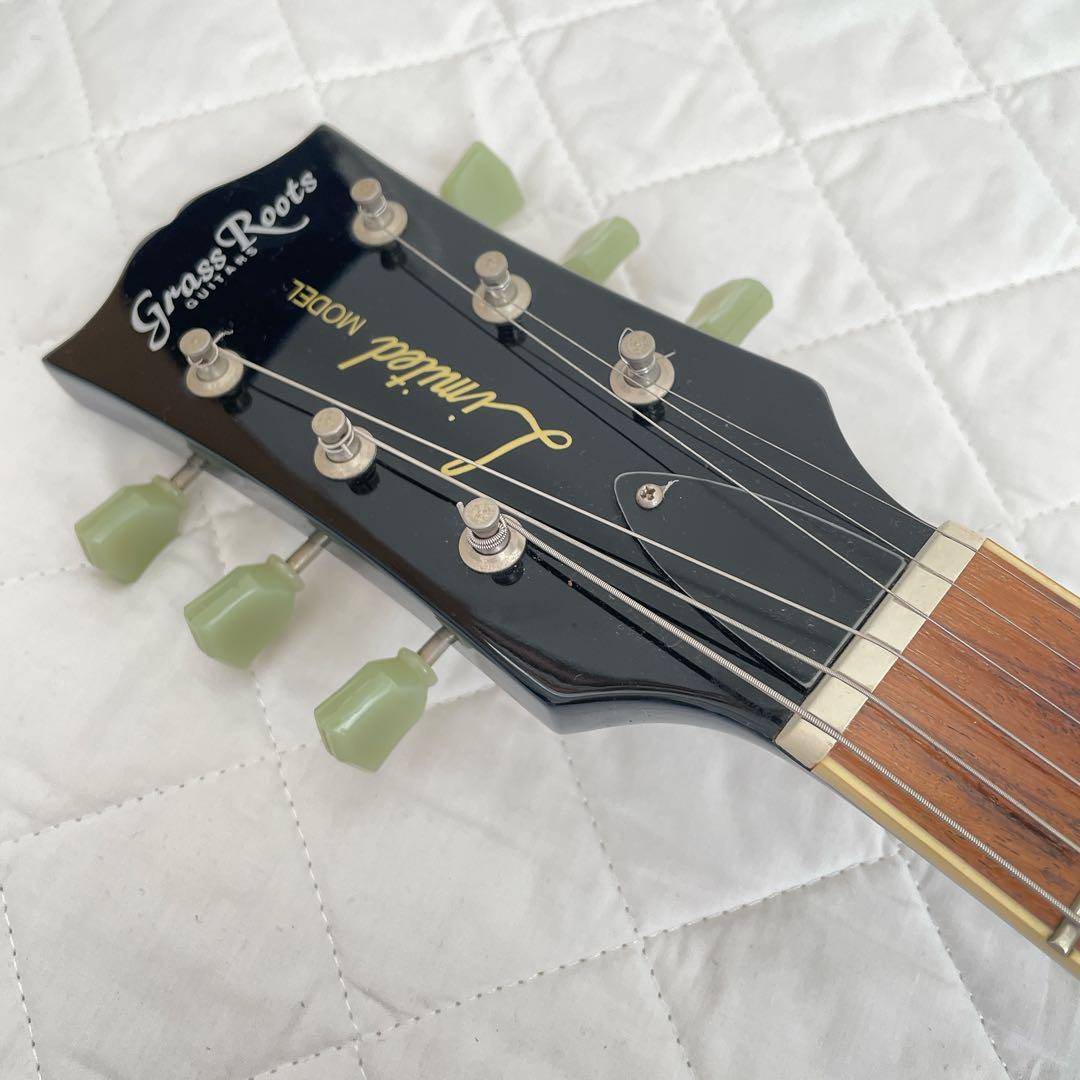 GrassRoots G-LP-60S See Thru Blue レスポール