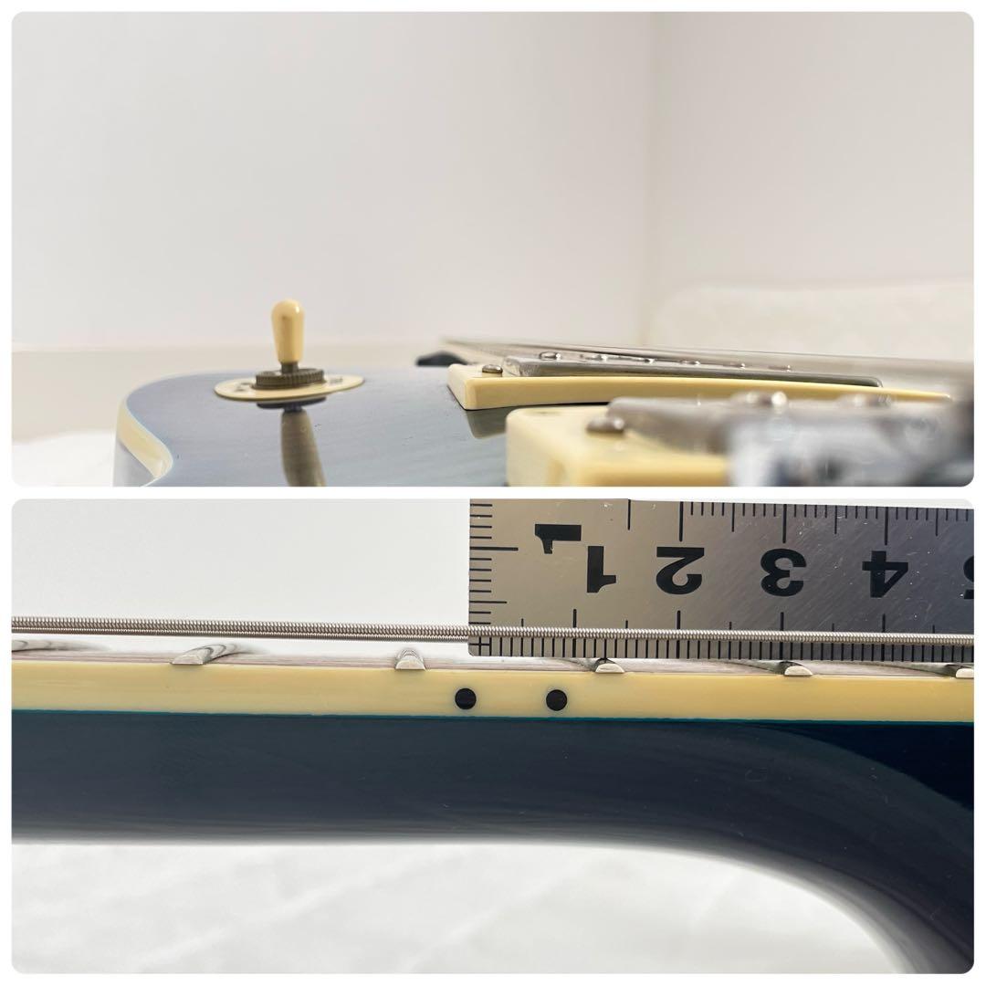 GrassRoots G-LP-60S See Thru Blue レスポール
