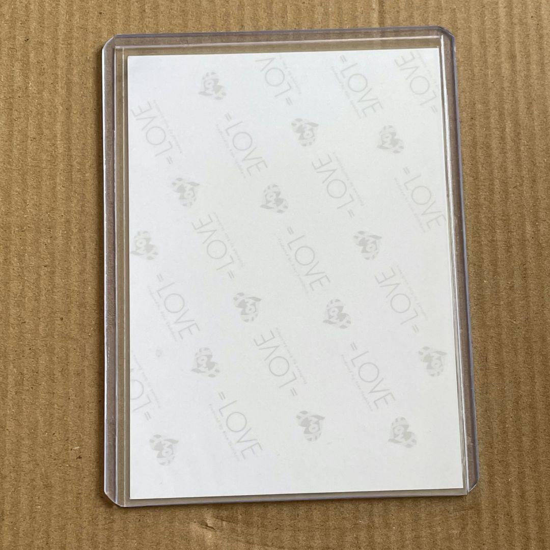 野口衣織　直筆　ヒキ　生写真　ラブソングに襲われる　歌唱衣装　アザーカット