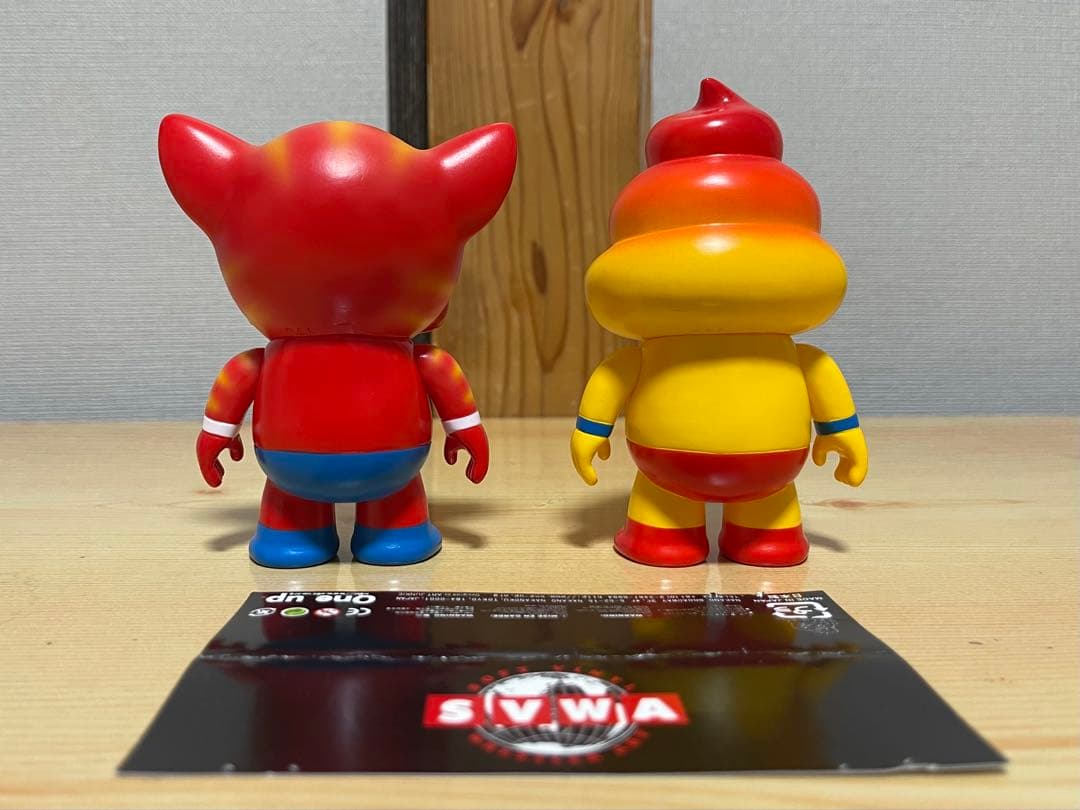 アートジャンキー one up ソフトマンレスラー　カームキャットレスラー