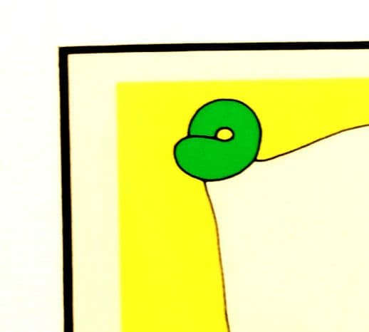 ☆ 元永定正 シルクスクリーン 版画