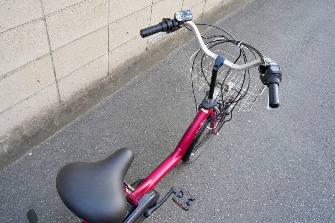 電動自転車 ヤマハ 20インチ 子供乗せ 中古 9120701