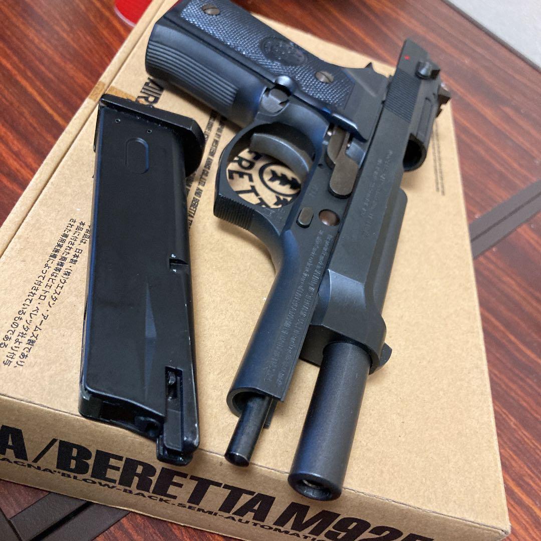 ウェスタンアームズ　[軽ジャンク品]ベレッタM92FSカーボンブラック