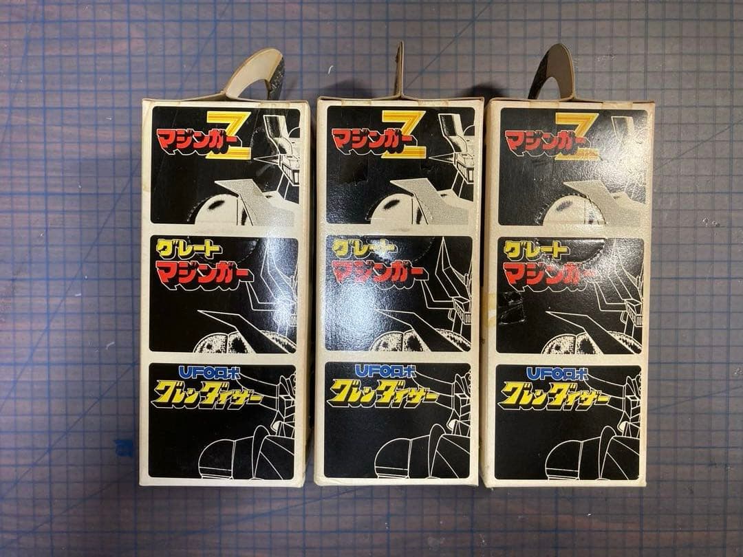 マジンガーZ　マジンGO三家　フィギュア グレンダイザー　メカニックスケルトン