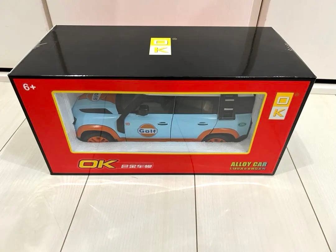 新品 希少 1/18 ランドローバー ディフェンダー Golf カスタム 仕様