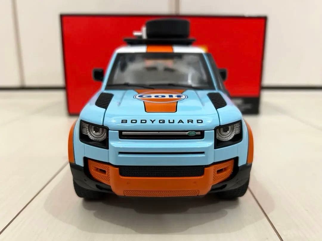 新品 希少 1/18 ランドローバー ディフェンダー Golf カスタム 仕様