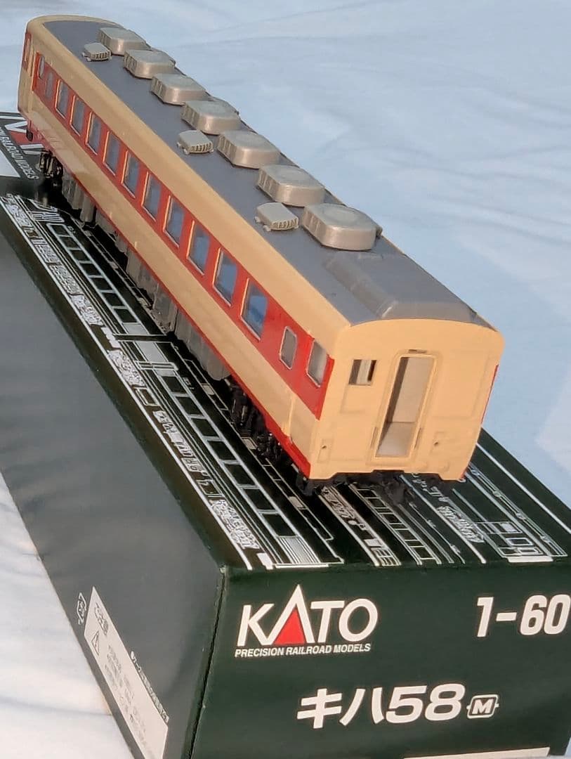 KATO　キハ5８ M車　HOゲージ　【1-601】 パーツ類未使用　美品