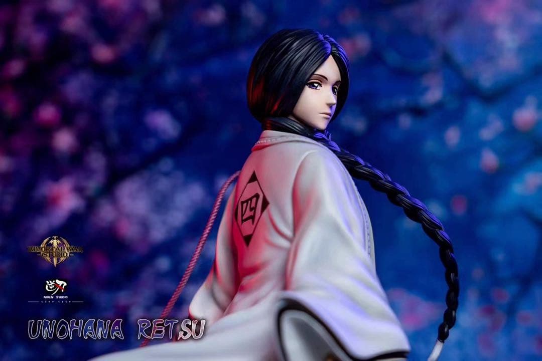 BLEACH 黒衣少年図 卯ノ花 烈 ガレージキット スタチュー③
