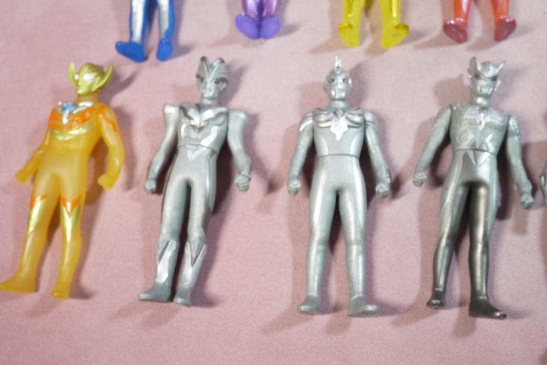 ウルトラヒーローシリーズ500　限定ソフビ　クリアソフビ　31体
