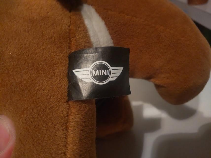 レトロ★旧車 MINI COPPER ミニクーパー ブルドッグ ぬいぐるみ 人形