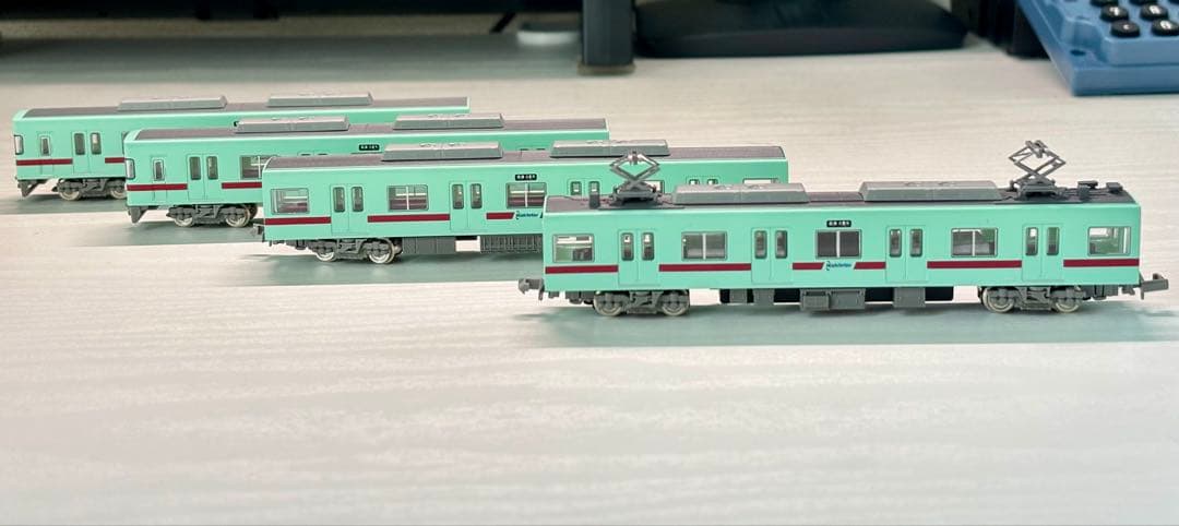 鉄道コレクション 西鉄6050形 更新車　基本4両編成セット N化済み