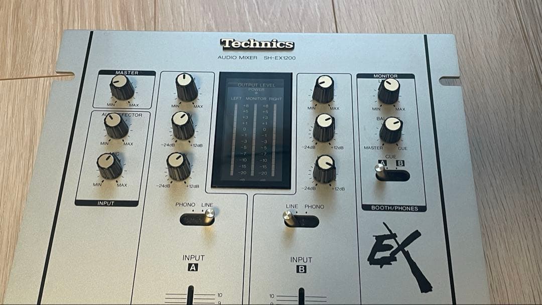 【動作品】テクニクス technics sh-ex1200 dj ミキサー