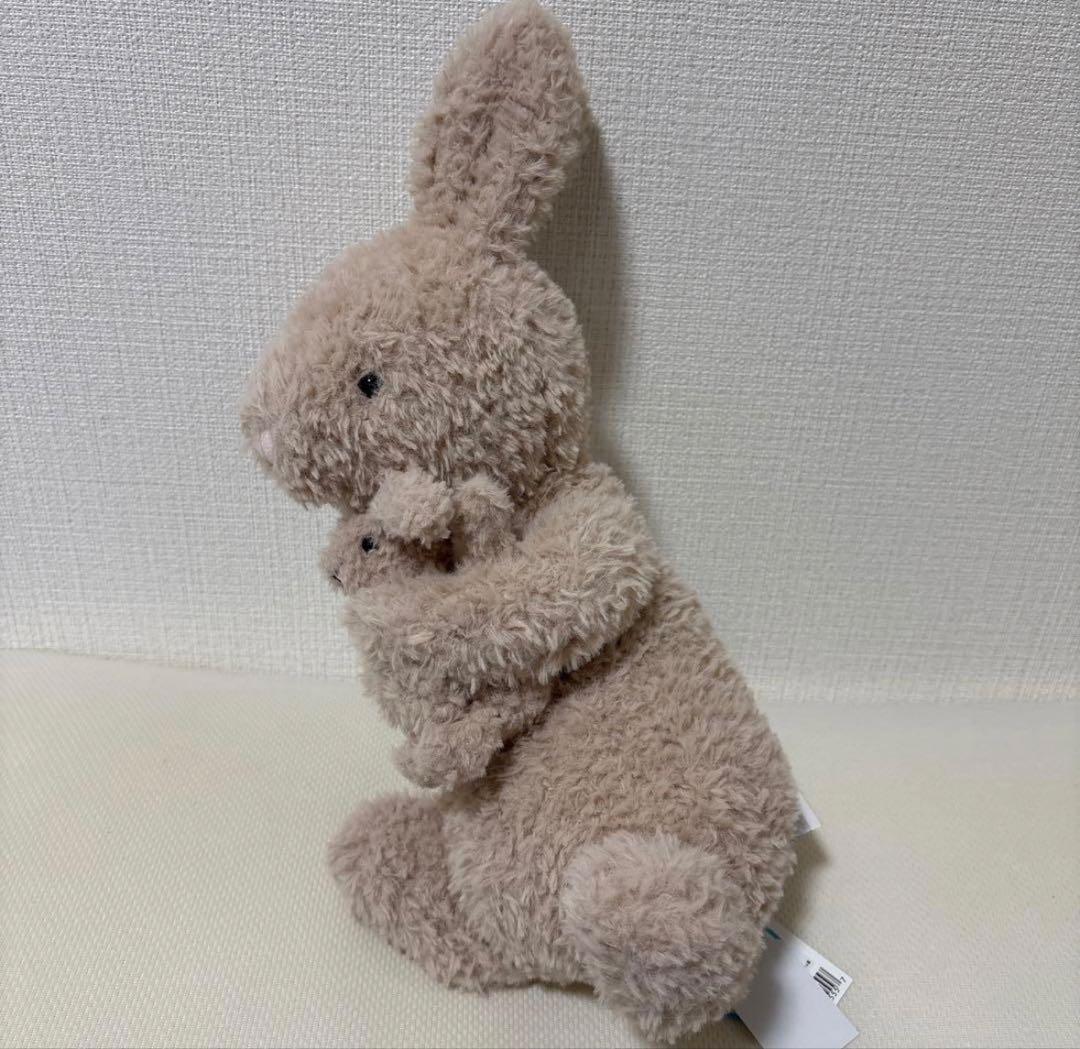 ジェリーキャット ウサギ親子 のぬいぐるみ／Huddles Bunny